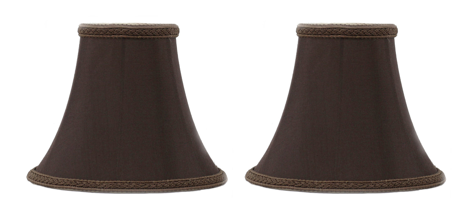 Silk Bell 6-inch Chandelier Lamp Shade - 20 Colors