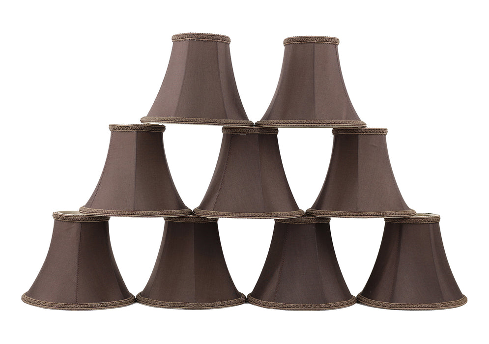 Silk Bell 6-inch Chandelier Lamp Shade - 20 Colors