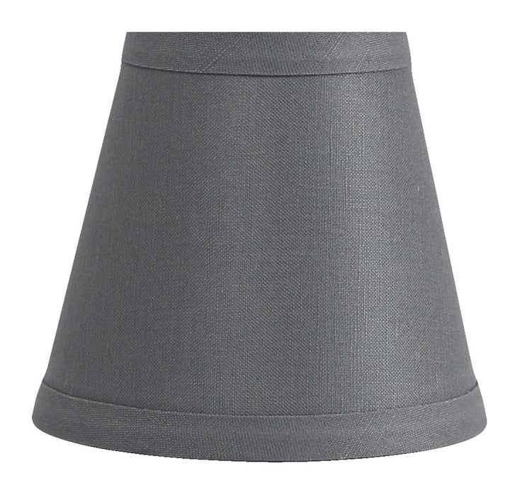 Linen 5-inch Chandelier Lamp Shade - 7 Colors