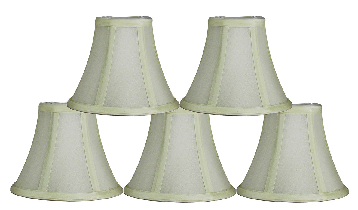 Silk Bell 6-inch Chandelier Lamp Shade - 20 Colors