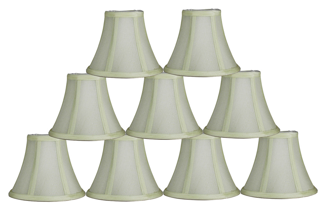 Silk Bell 6-inch Chandelier Lamp Shade - 20 Colors