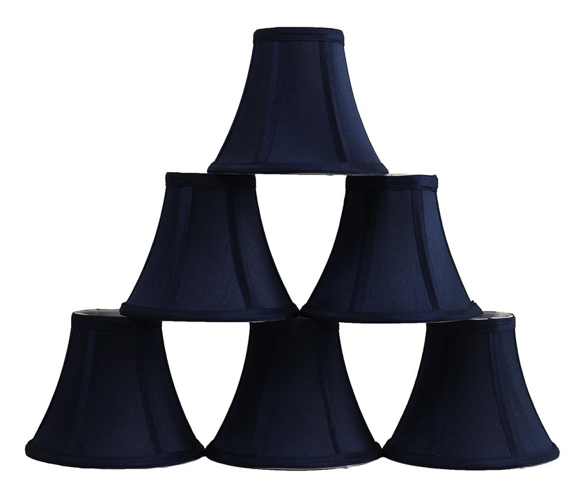 Silk Bell 6-inch Chandelier Lamp Shade - 20 Colors