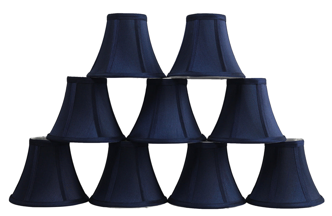 Silk Bell 6-inch Chandelier Lamp Shade - 20 Colors