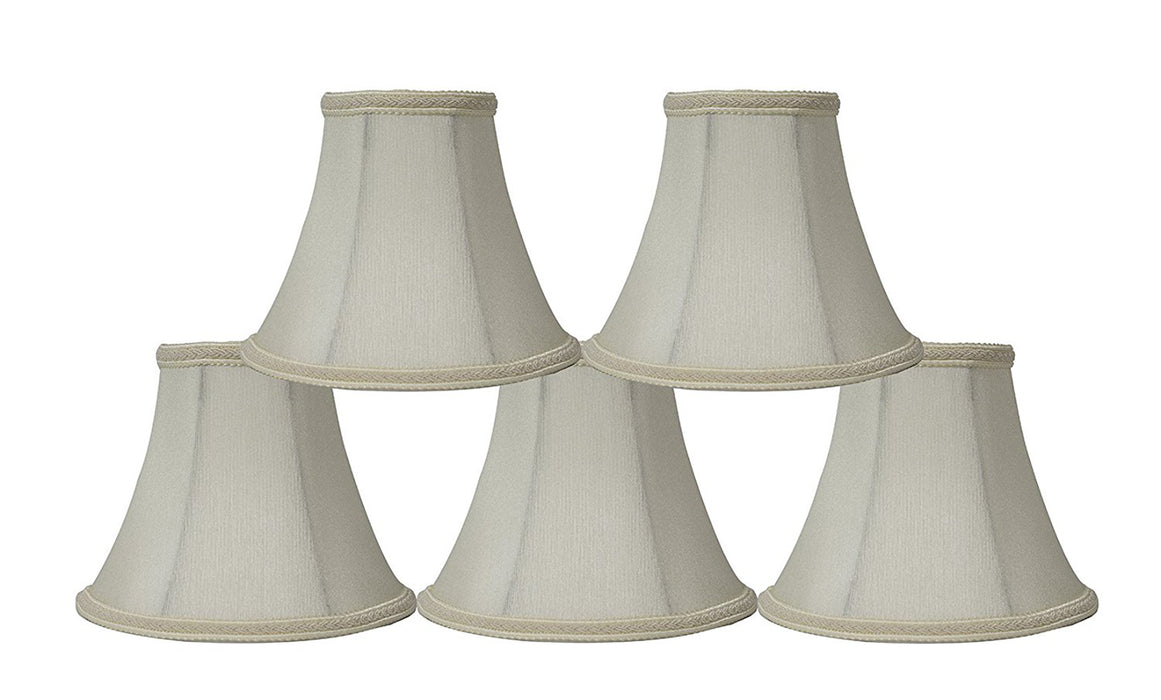 Silk Bell 6-inch Chandelier Lamp Shade - 20 Colors