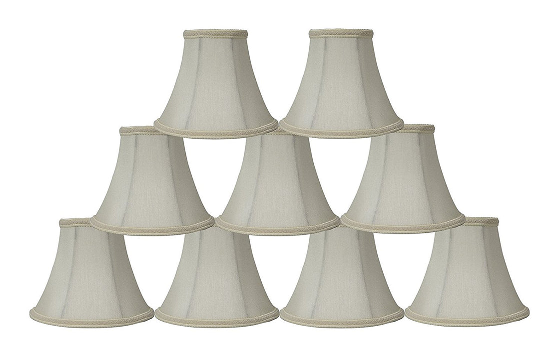 Silk Bell 6-inch Chandelier Lamp Shade - 20 Colors