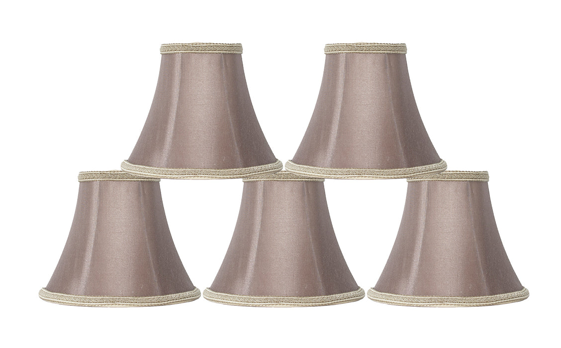 Silk Bell 6-inch Chandelier Lamp Shade - 20 Colors