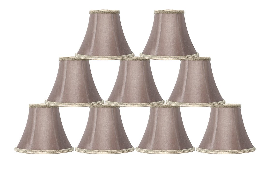 Silk Bell 6-inch Chandelier Lamp Shade - 20 Colors