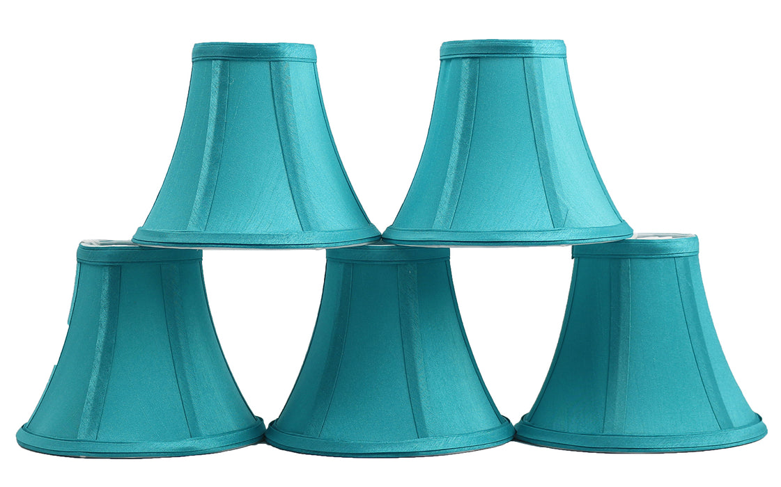 Silk Bell 6-inch Chandelier Lamp Shade - 20 Colors