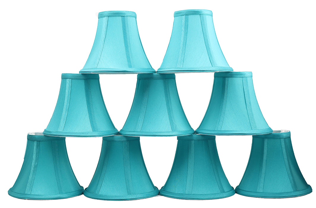 Silk Bell 6-inch Chandelier Lamp Shade - 20 Colors