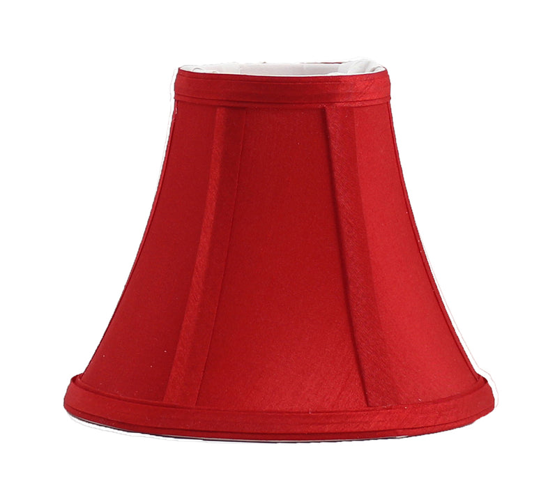 Silk Bell 6-inch Chandelier Lamp Shade - 20 Colors