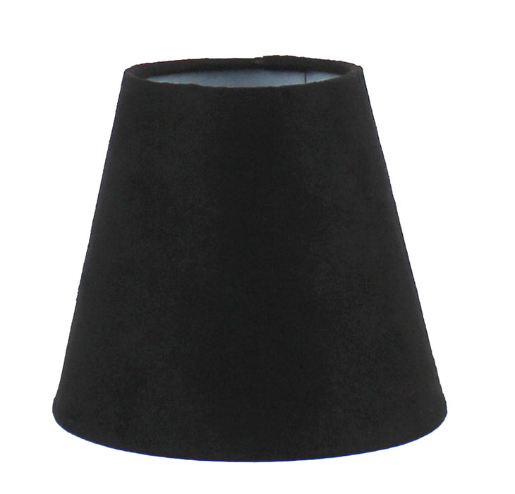 Suede 5-inch Chandelier Lamp Shade - 5 Colors