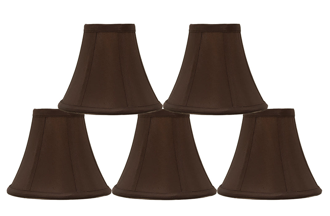 Silk Bell 6-inch Chandelier Lamp Shade - 20 Colors