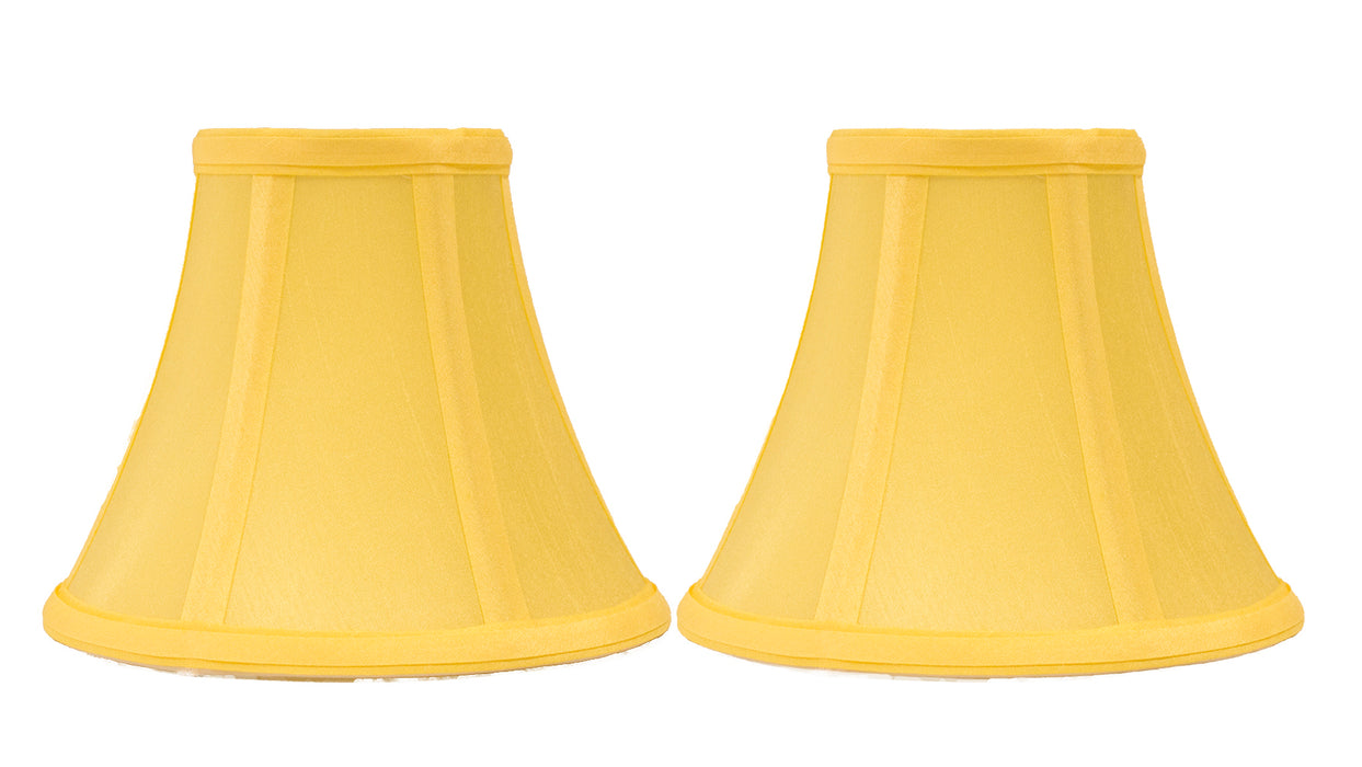 Silk Bell 6-inch Chandelier Lamp Shade - 20 Colors