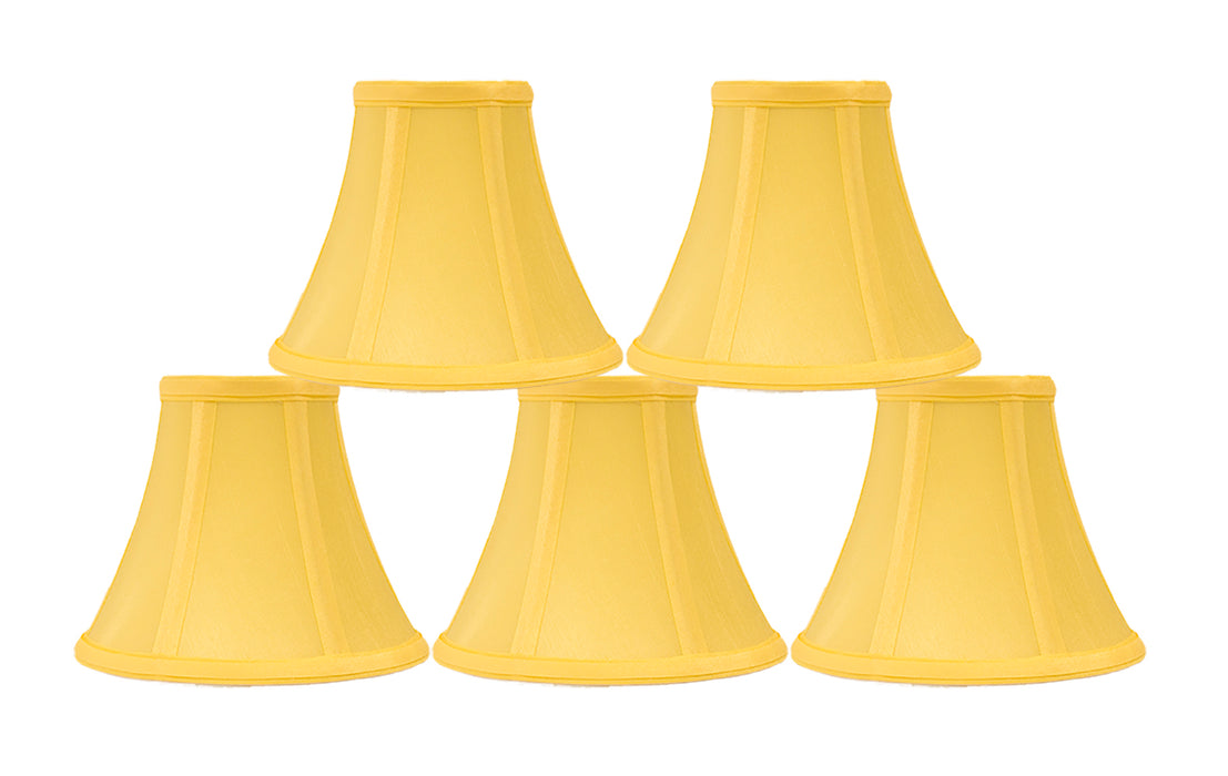 Silk Bell 6-inch Chandelier Lamp Shade - 20 Colors