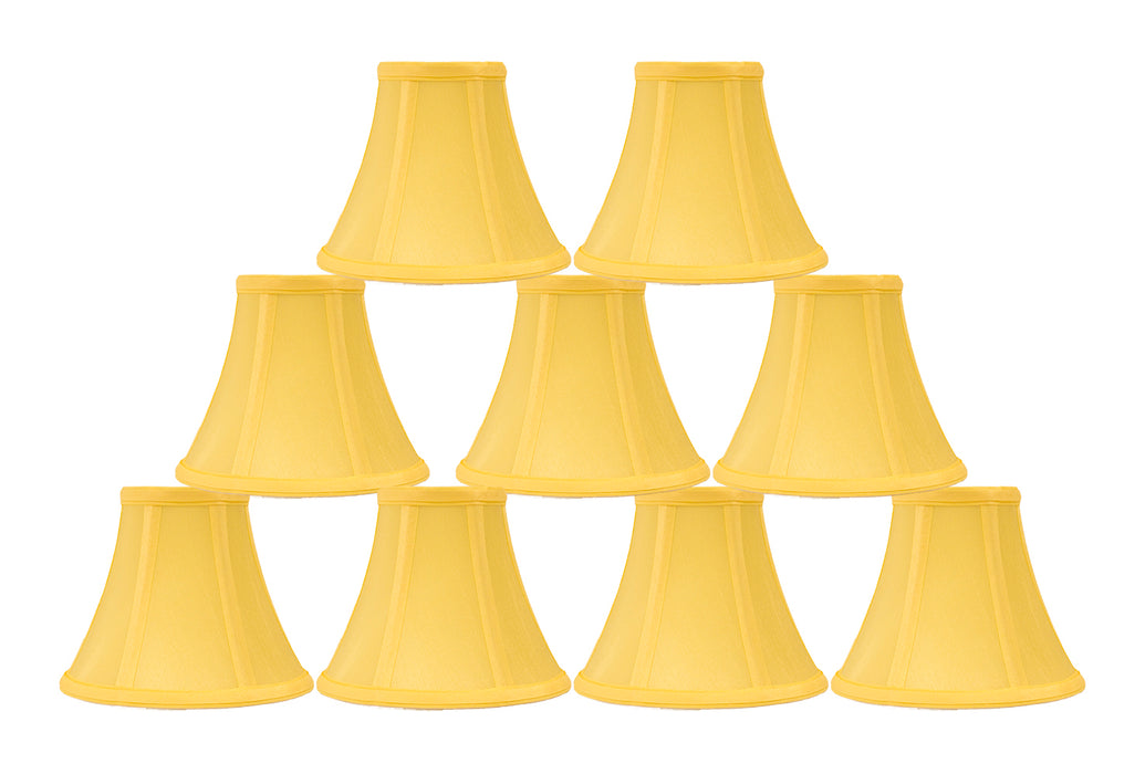 Silk Bell 6-inch Chandelier Lamp Shade - 20 Colors