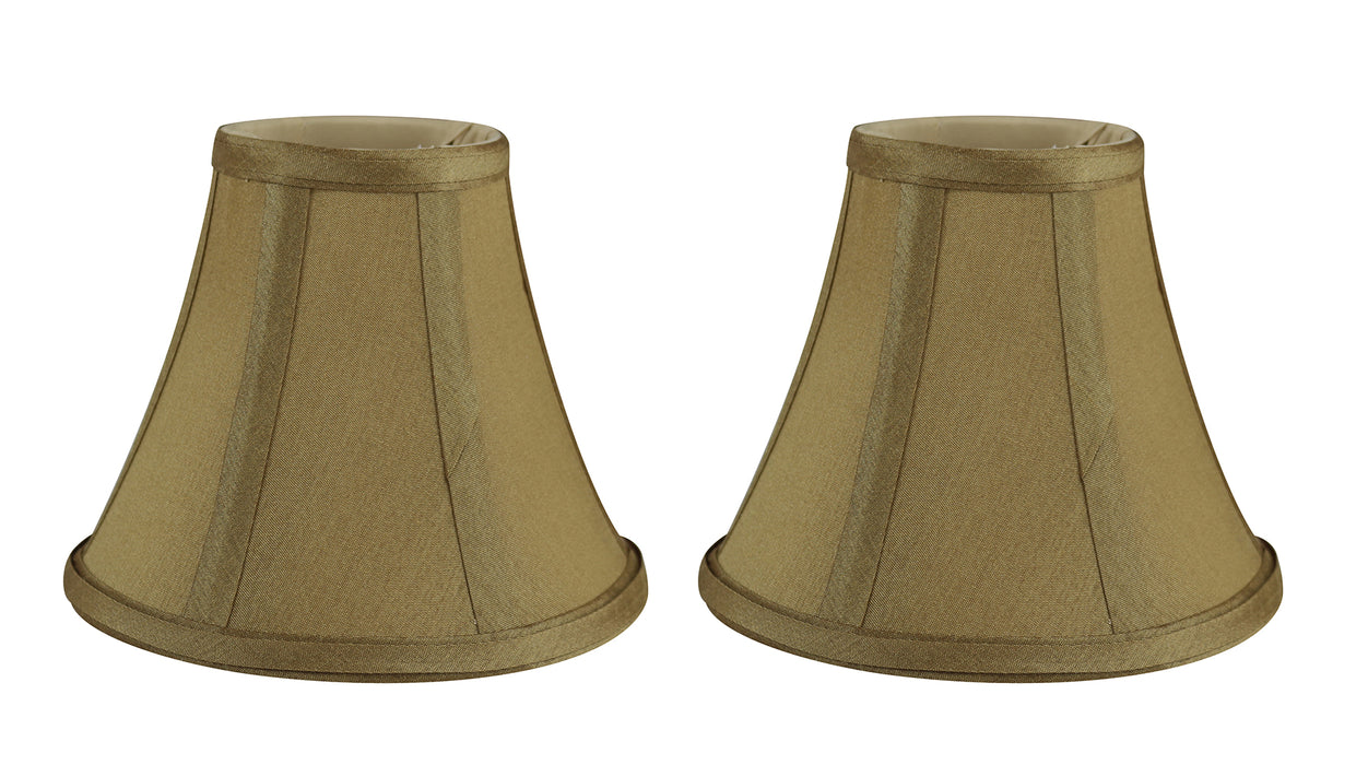 Silk Bell 6-inch Chandelier Lamp Shade - 20 Colors