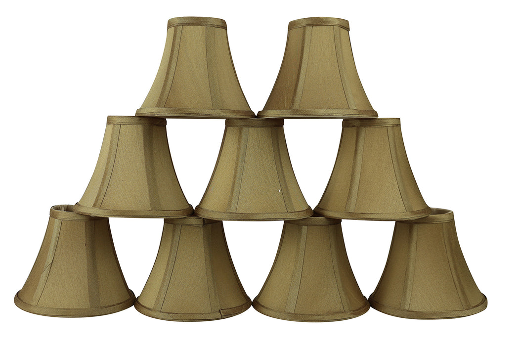 Silk Bell 6-inch Chandelier Lamp Shade - 20 Colors