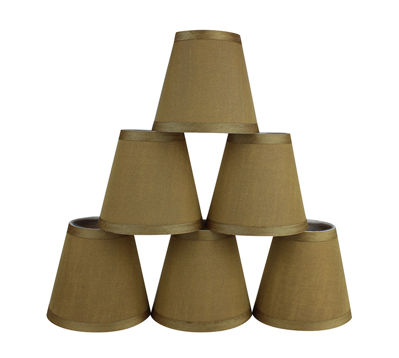 Silk 5-inch Chandelier Lamp Shade - 8 Colors