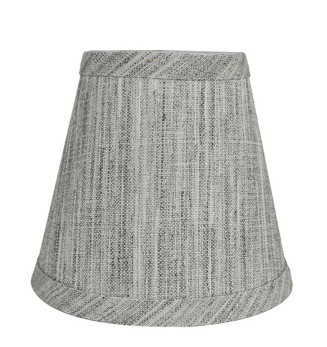 Linen 5-inch Chandelier Lamp Shade - 7 Colors