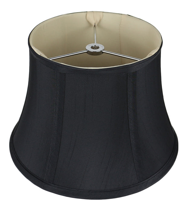 Faux Silk 10-inch Bell Lamp Shade - 5 Colors