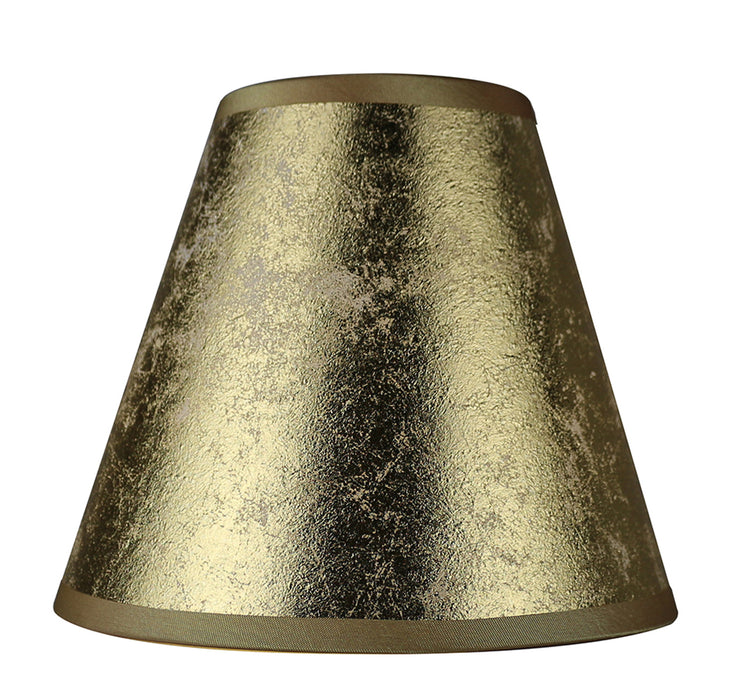 Foiled Paper 6-inch Chandelier Lamp Shade - 3 Colors