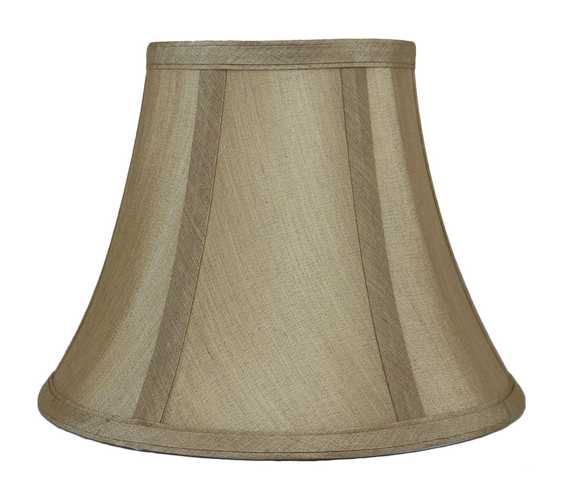 Faux Silk Softback Bell Lamp Shade, 5-inch by 9-inch by 7-inch