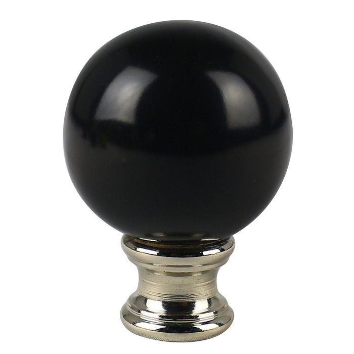 Ceramic Ball Lamp Finial - 9 Colors