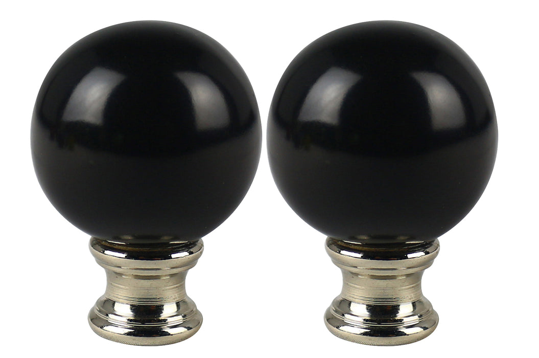 Ceramic Ball Lamp Finial - 9 Colors