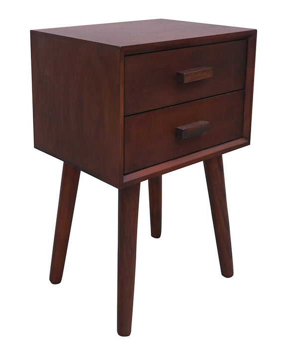 Hartford Two Drawer Side Table - 4 Finishes