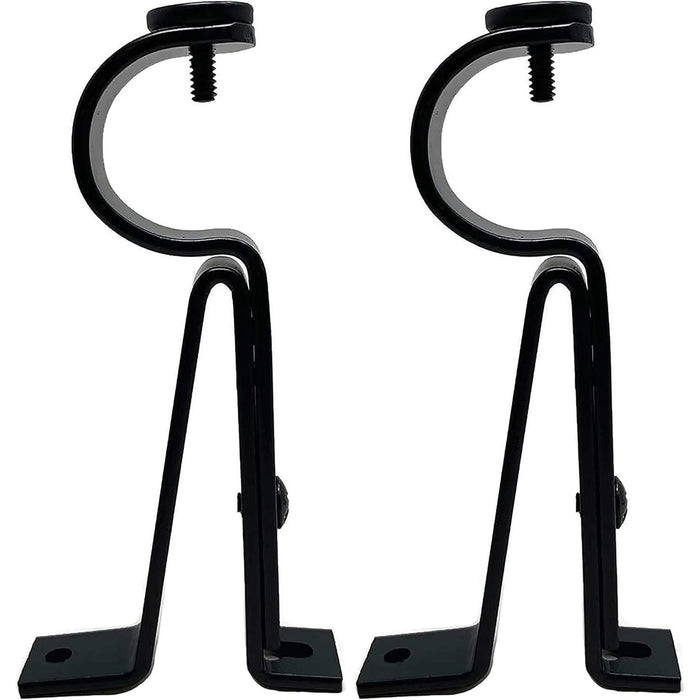 Urbanest Adjustable Curtain Rod Bracket, up to 1 1-8 inch Diameter Rods