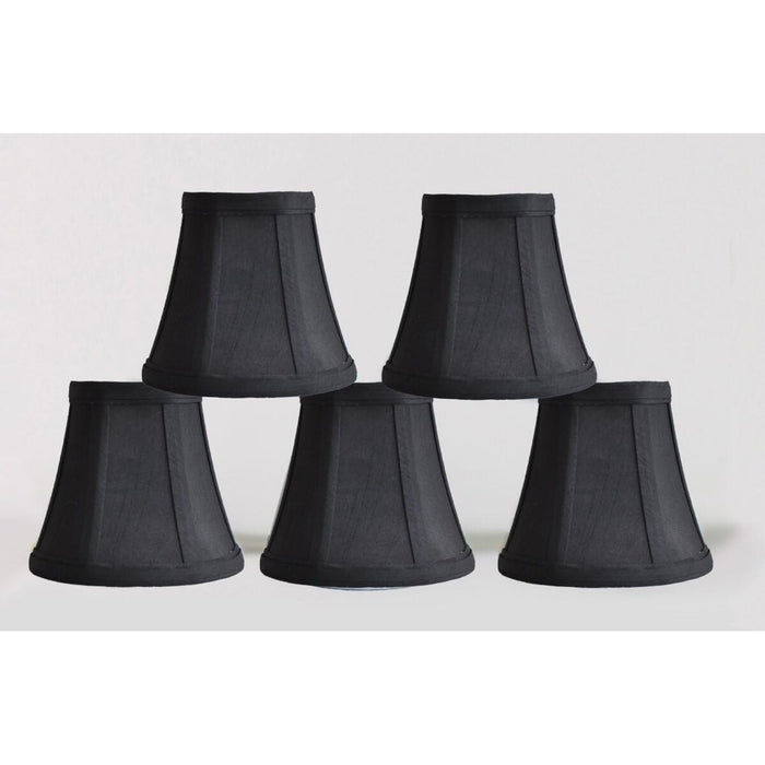 Silk Bell 5-inch Chandelier Lamp Shade - 5 Colors