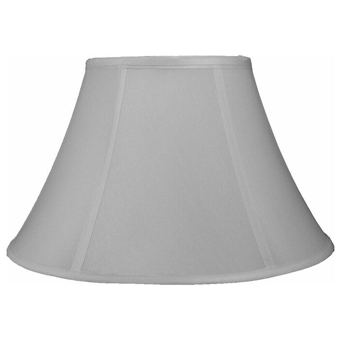 12" Softback Faux Silk Bell Lampshade - 10 Colors