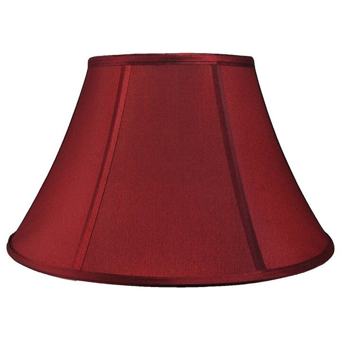 12" Softback Faux Silk Bell Lampshade - 10 Colors