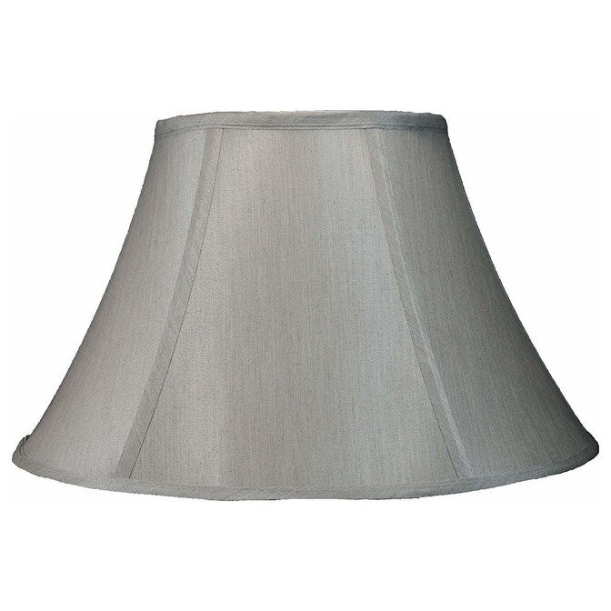 Softback Bell Lampshade, Faux Silk, 10x16x10", Spider