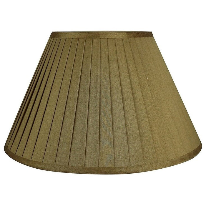 Faux Silk Side Pleat Softback Lamp Shade - 2 Colors