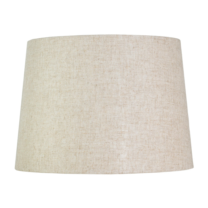 French Linen Drum 14-inch Lamp Shade - 7 Colors
