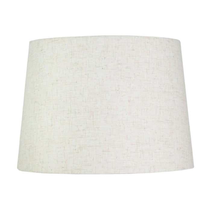 French Linen Drum 14-inch Lamp Shade - 7 Colors