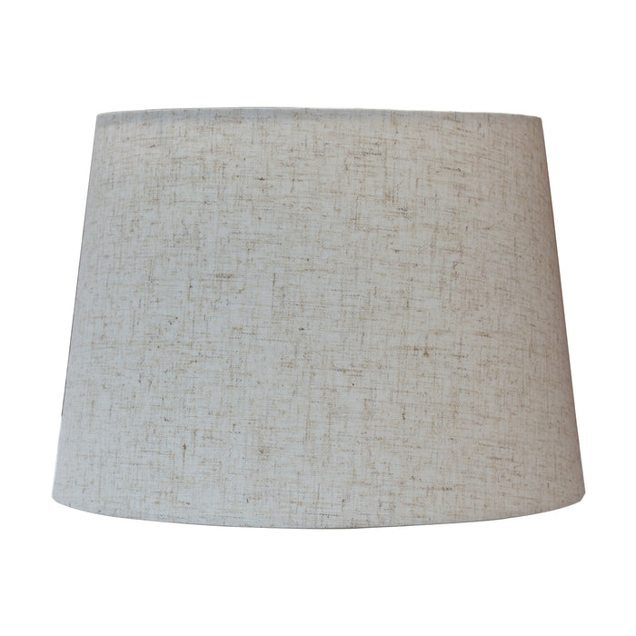 French Drum Lampshade Linen, 12-inch