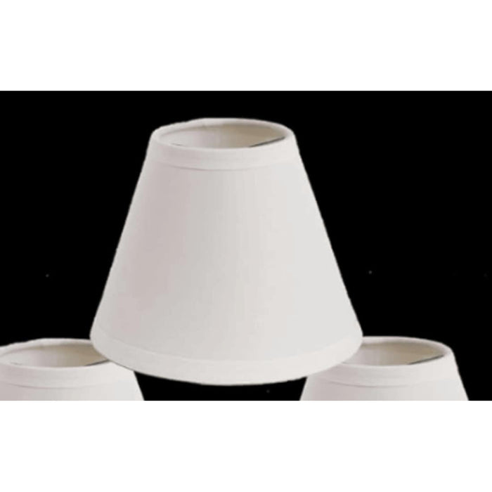 Cotton 6-inch Chandelier Lamp Shade - 4 Colors