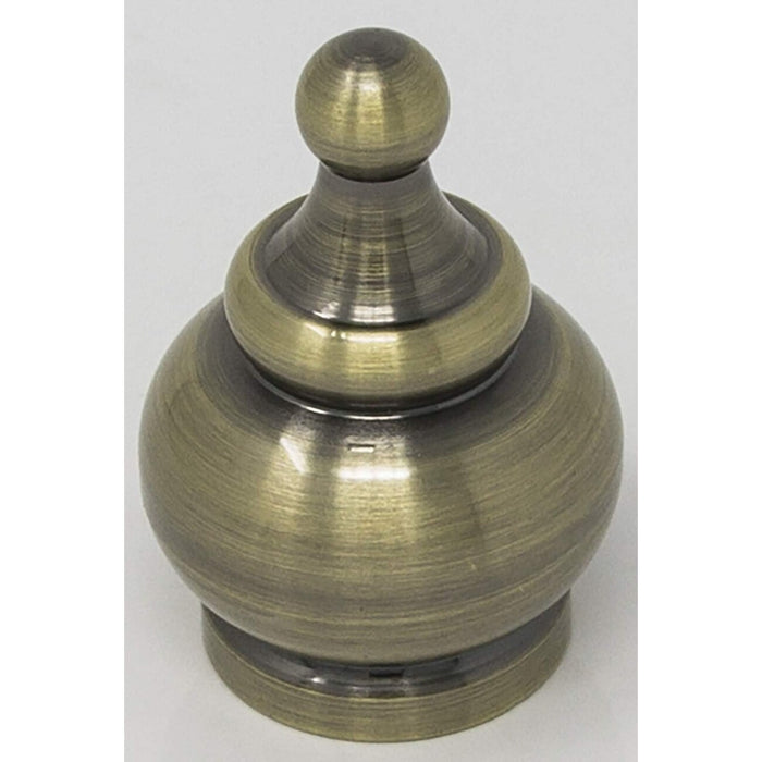 Crown Lamp Finial For Lamp Shades - 5 Finishes