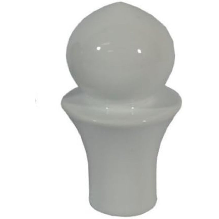 Toledo Lamp Finial For Lamp Shades, 2-1/6-inch