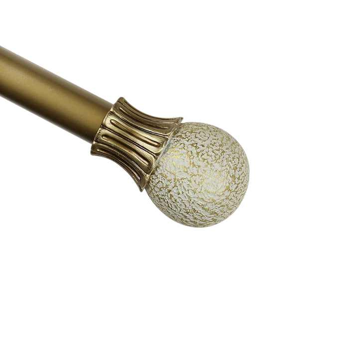 Urbanest 1-inch Dovato Adjustable Single Drapery Curtain Rod - 2 Finishes