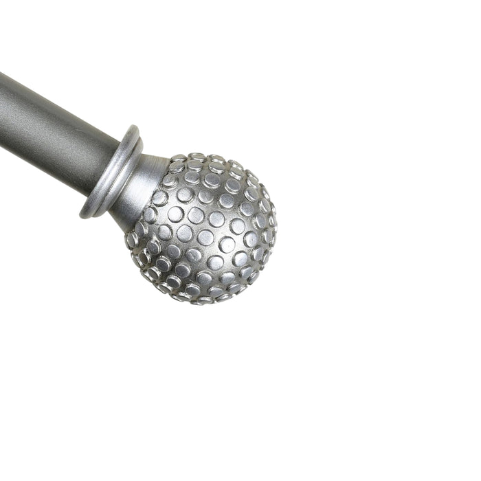 Urbanest 1-inch Diameter Tola Adjustable Single Drapery Curtain Rod