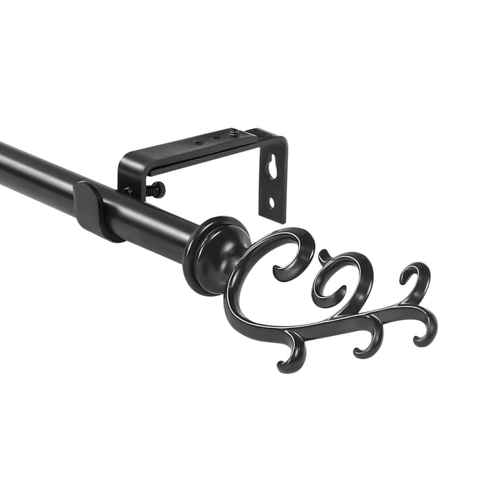 Urbanest 5-8-inch Diameter Julietta Adjustable Single Drapery Curtain Rod