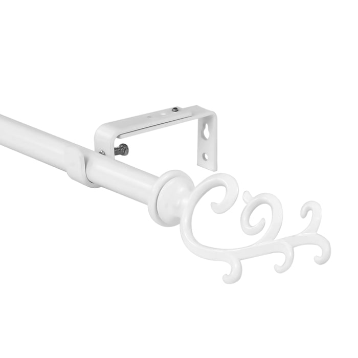 Urbanest 5-8-inch Diameter Julietta Adjustable Single Drapery Curtain Rod