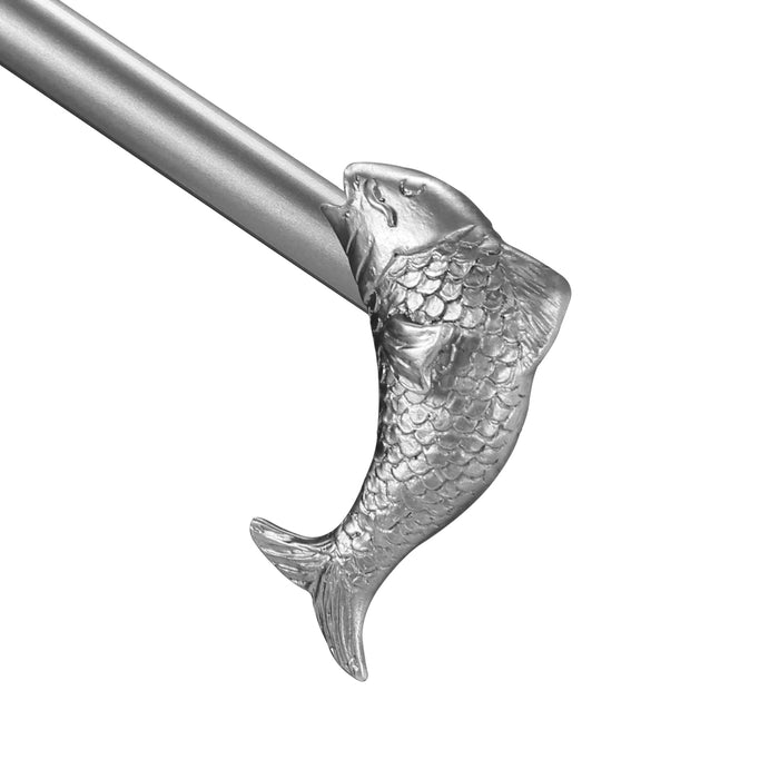 Urbanest 3-4-inch Adjustable Drapery Curtain Rod with Fish Finial