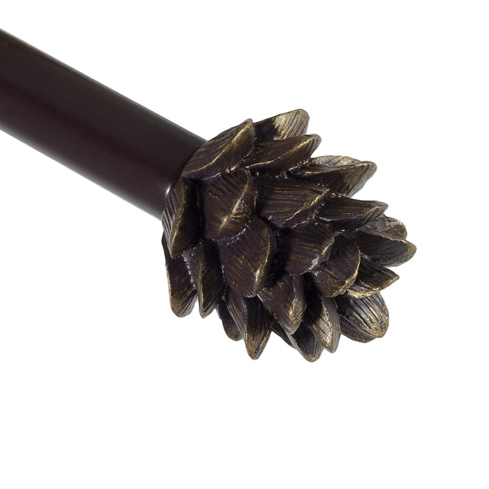 Pinecone Adjustable Drapery Curtain Rod