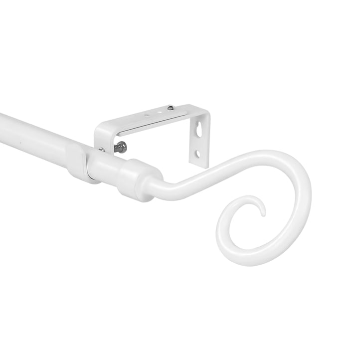 Urbanest 5-8-inch Diameter Domanda Adjustable Single Drapery Curtain Rod