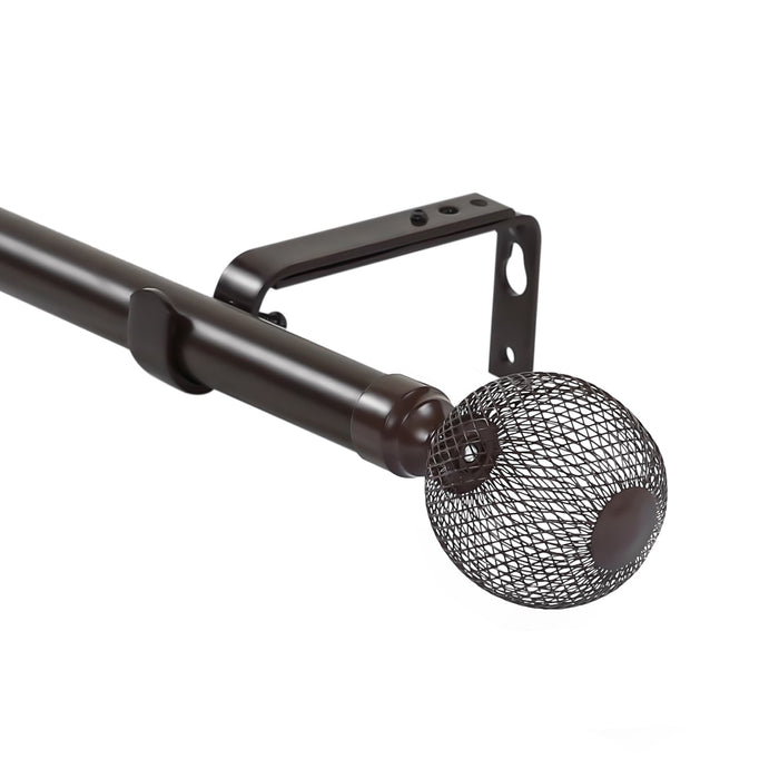 Urbanest 1-inch Diameter Columbia Adjustable Single Drapery Curtain Rod