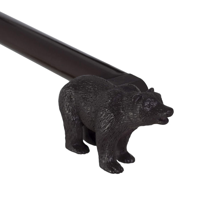 Urbanest 3-4-inch Adjustable Drapery Curtain Rod with Bear Finial